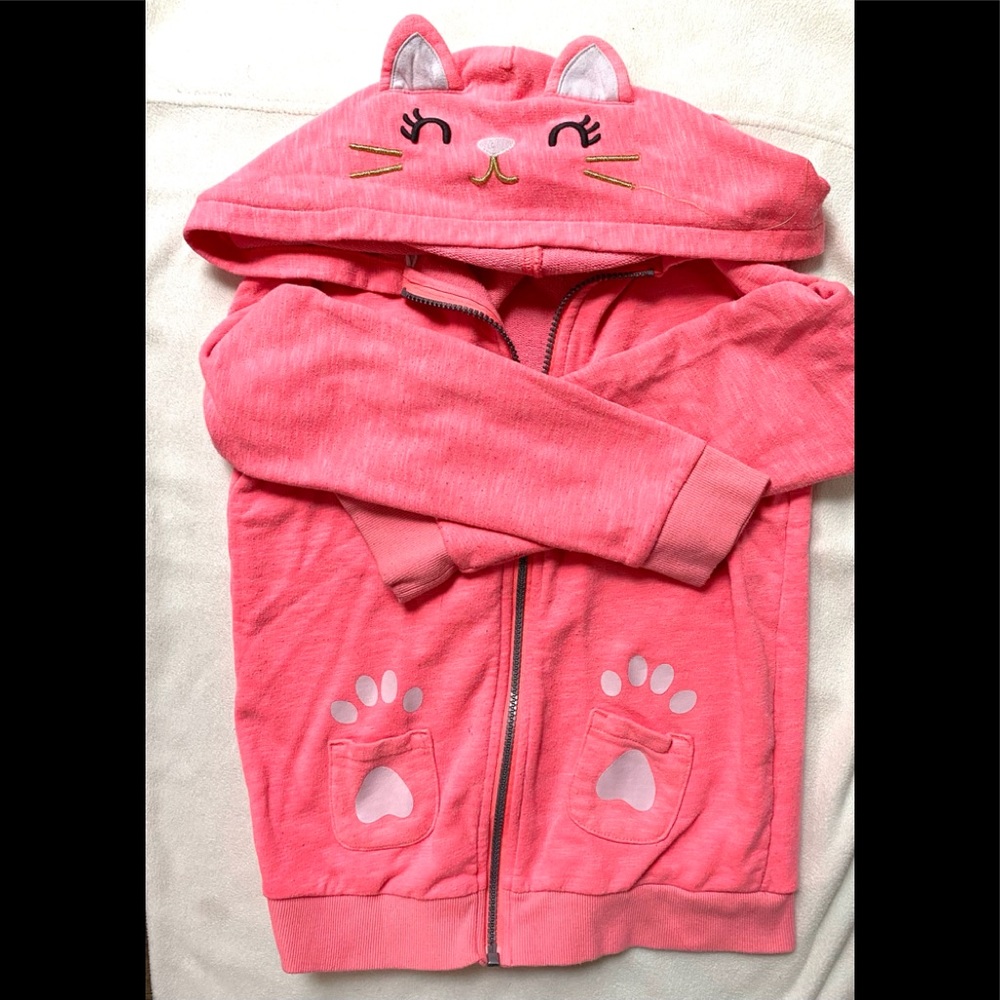 Girls kitty Hoody